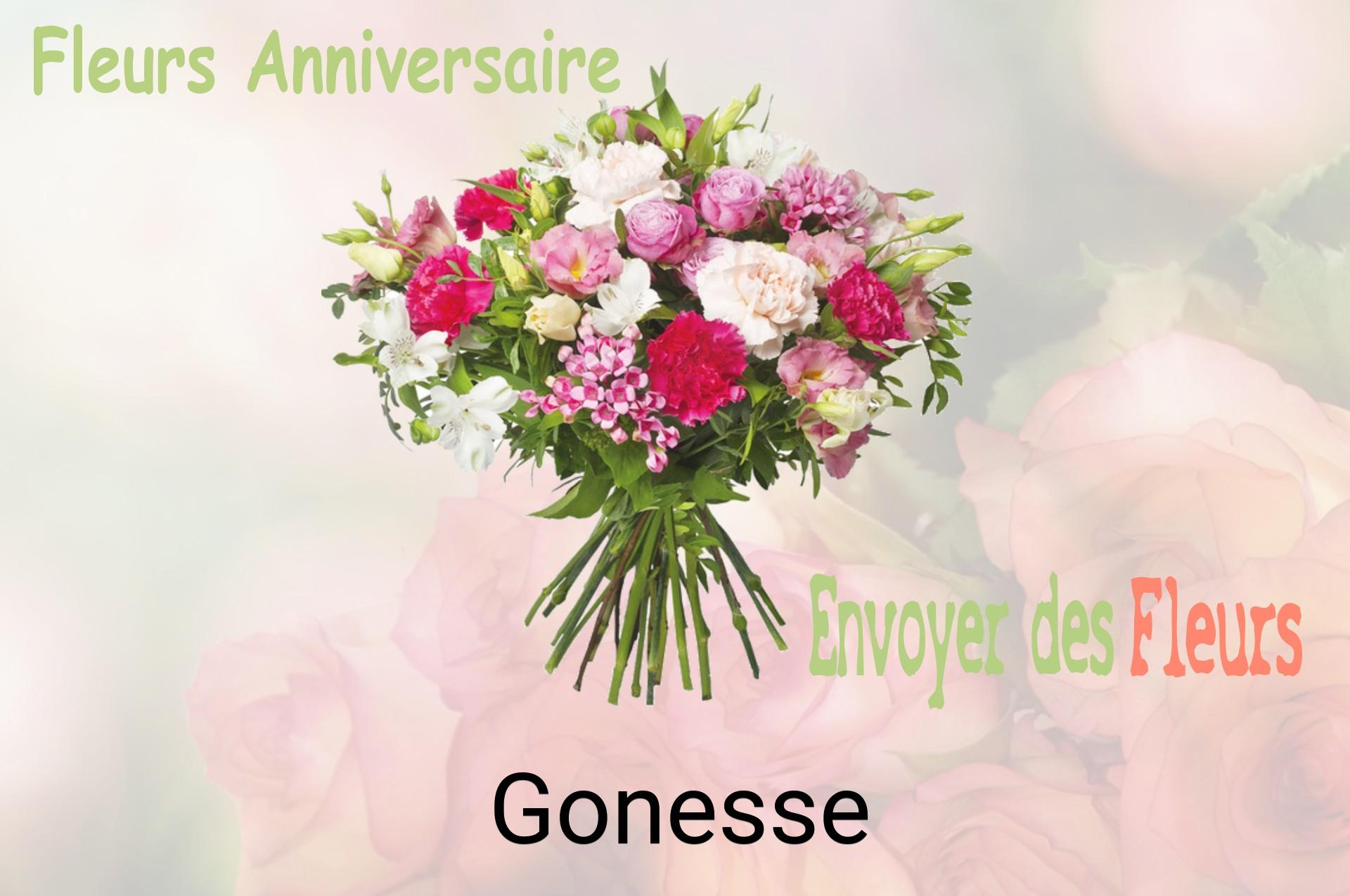 Bouquet de fleurs d’anniversaire livré à Gonesse