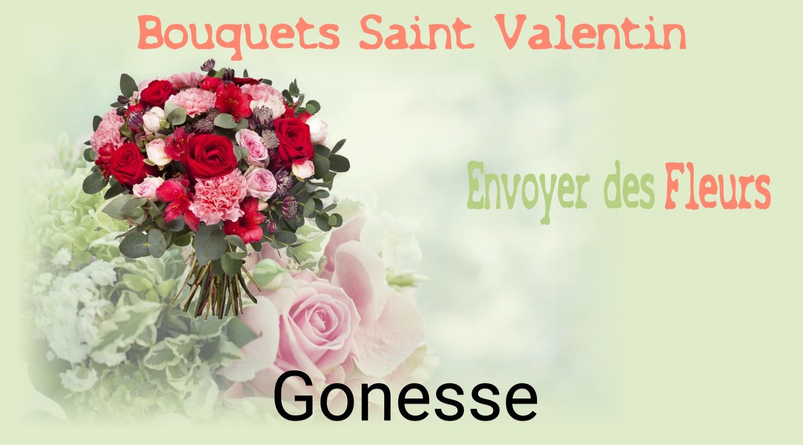 Roses de Saint-Valentin livrées à Gonesse